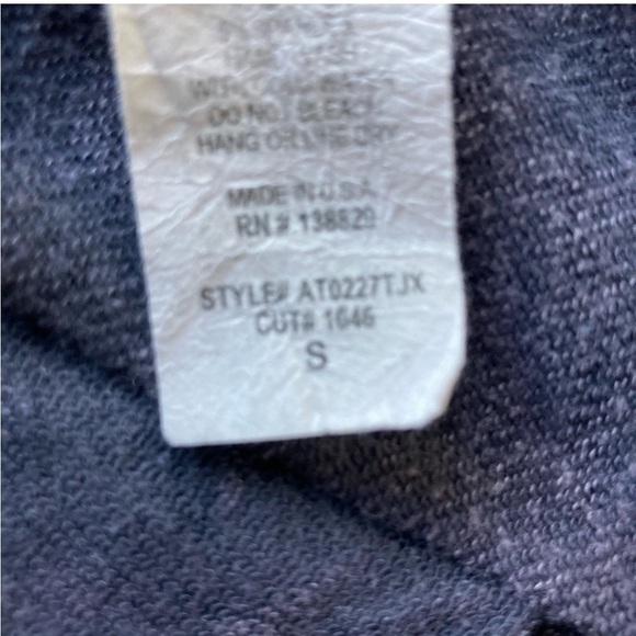 ABREE Distressed Bleached Hooded Pullover with Pockets - Picture 5 of 5